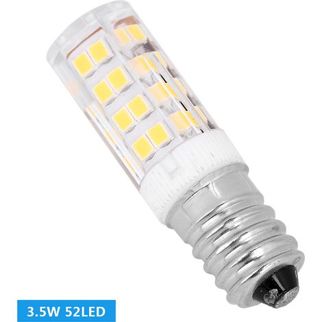 Ampoule LED dimmable 3,5 W 220 V 51 LED pour lampe en cristal, plafonnier ou meuble, blanc chaud E14 (1/5)