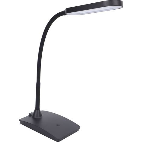 Lampe de Bureau LED Flexible Orientable, Dimmable pour Maison, Salon, Bureau, Beauté, Tatouage, Microblading, Noire, Réglable, Pliable (1/5)