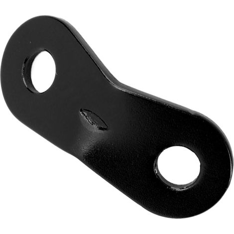 20 Serre-Câbles en Aluminium Double Trou, Fixation Robuste pour Câbles et Cordes, Idéal Randonnée Camping et Sports Extérieurs Noir