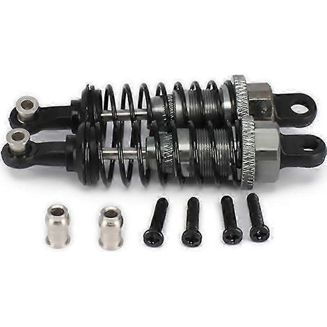 Deux amortisseurs hydrauliques réglables de 65 mm, compatibles avec les voitures radiocommandées à l'échelle 1/18 A959 A969 A979 K929 HPI Los E (1/5)