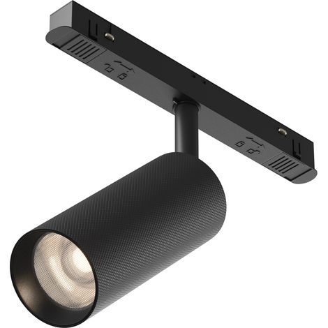 Spot rail magnétique noir LED 12W 4000K Maytoni Artisan (1/5)