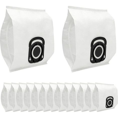 Lot de 15 Sac d'aspirateur,Sacs à Poussière pour Rowenta Compatible avec Compact Power,X-Trem Power,Power XXL,Série Silence Force (Modèles RO31xx/RO64xx/RO63xx/RO68xx) (1/5)