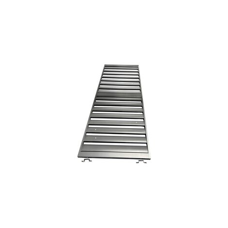 C PANNELLO LATERALE P/PERGOLA LAMELLE ALU 93X235H GRIGIO
