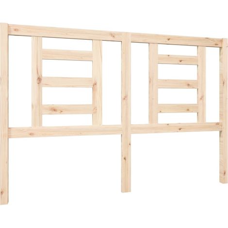 Maison Exclusive - Testiera per Letto 146x4x100 cm in Legno Massello di Pino