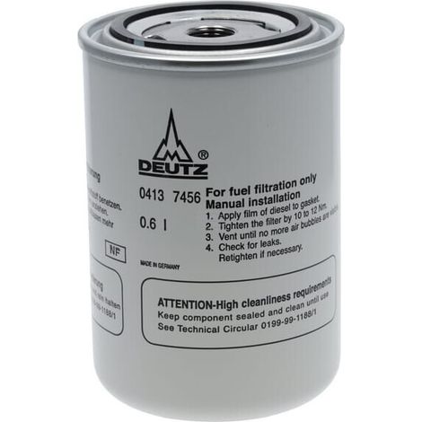 Filtre DEUTZ 04137456