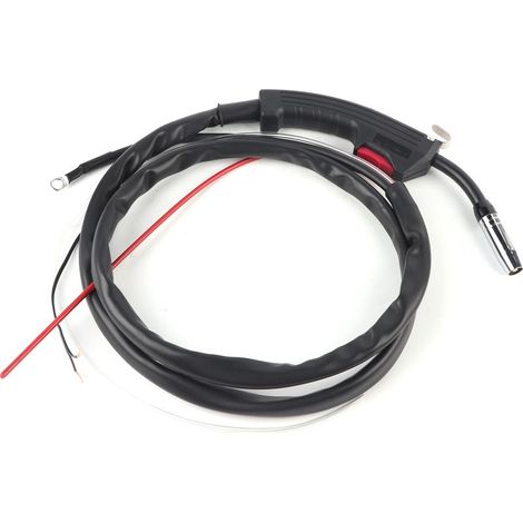 14AK MB14 Ensemble de pistolet de soudage de protection au gaz CO2 2 mètres pour MIG130 0,8 1,2 mm (1/5)