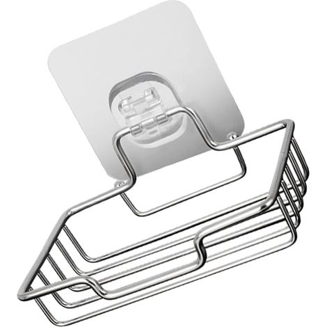 Porte-Savon Mural Acier Inoxydable Support Barre Métallique Auto-drainant (1/5)