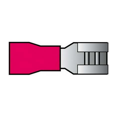 COSSES 741 POUR CABLES Ø0.5 1.5MM ROUGE BLISTER 10PCS