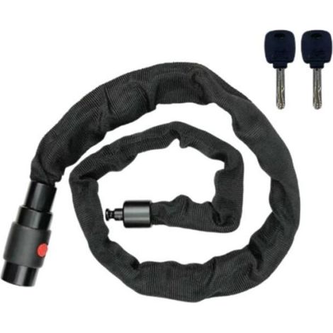 Antivol Velo Matériau en acier allié portable durable chaîne épaissie Convient aux vélos et aux motos Chaîne Antivol Vélo verrouil (1/3)