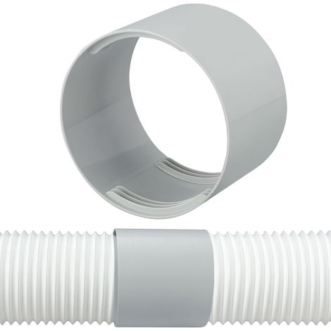 Raccord de tuyau d'évacuation pour climatiseur, 15 cm , rallonge de raccord de tuyau d'évacuation, accessoires de climatisation (1/5)