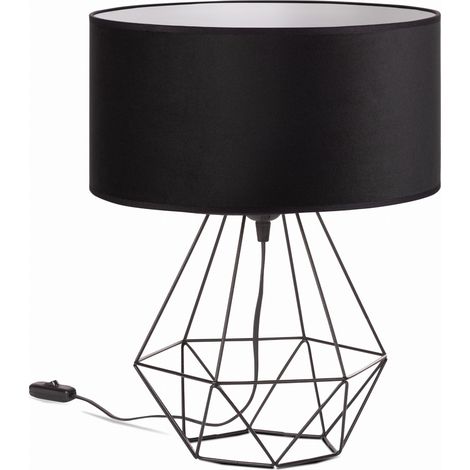Lampada Tornado ADB, velluto nero (1/5)
