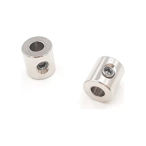 MORSETTO TAHUMA FISSABARRA D.9 mm CON FORO D.4 mm (1/2)