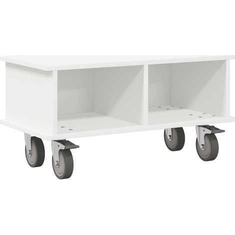 TV Stand White 68.5 x 35 x 35 cm Engineered Wood vidaXL