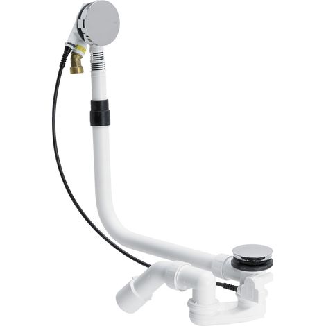 Viega Ab-und Überlauf Multiplex Trio 6161.60 in 725mmxDN40/50 verchromt (1/4)