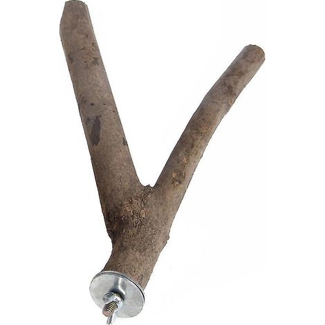 Perchoir en bois pour perchoir, support pour cage, jouet à griffer pour perruches calopsittes et conures
