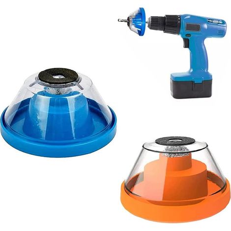 Lot de 2 protections pour collecteur de poussière de perceuse électrique - Accessoires de perçage (1/5)