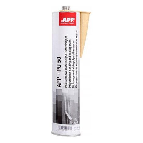 Colle - Polyuréthane - Etanchéité - Séchage rapide - Beige - Carrosserie - APP - 310ml