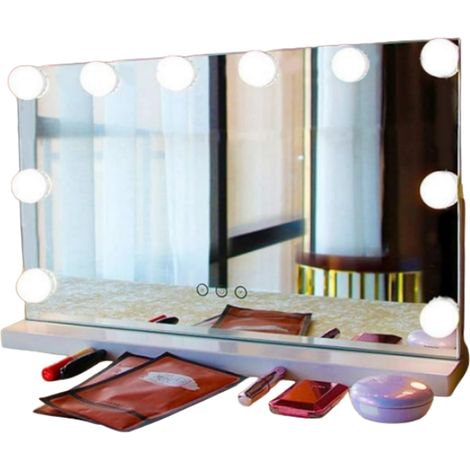 Lumières LED Garosa éclairage pour miroir de maquillage ampoule à intensité variable tons chauds/froids décoratif (1/4)