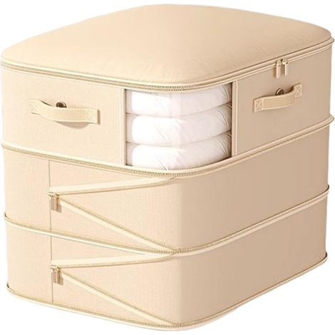 Sacs de rangement compressibles, sacs sous vide pour vêtements et literie, résistants à l'humidité et réutilisables, 52 x 46 x 60 cm-AquaForge (1/5)