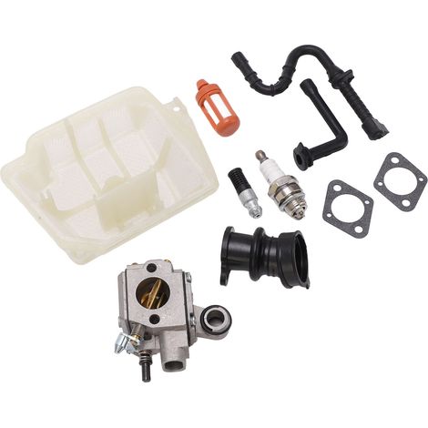 Scie tronçonneuse carburateur pièce détachée compatible Stihl MS340, MS361, MS 341/361, accessoire remplacement haute performance. (1/5)