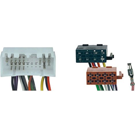 Fiches ISO Autoradio compatible avec Chrysler Dodge Jeep - 4HP ISO