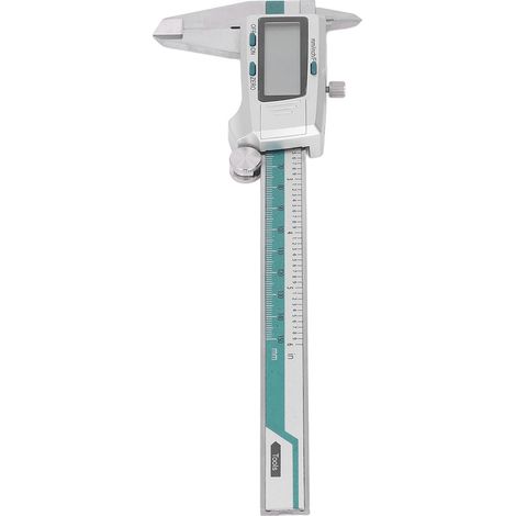 Digitaler Messschieber 0 bis 150 mm (0 bis 6 Zoll) mit hochpräzisem LCD-Display, elektronischem Nonius aus Edelstahl, Messwerkzeug (1/5)