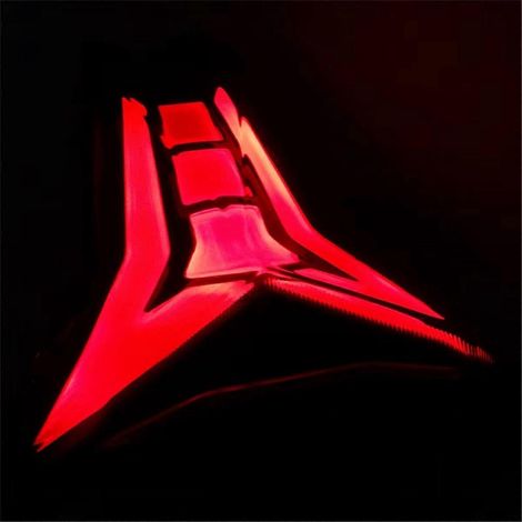 LED-Rücklicht für Motorrad Z250, transparent