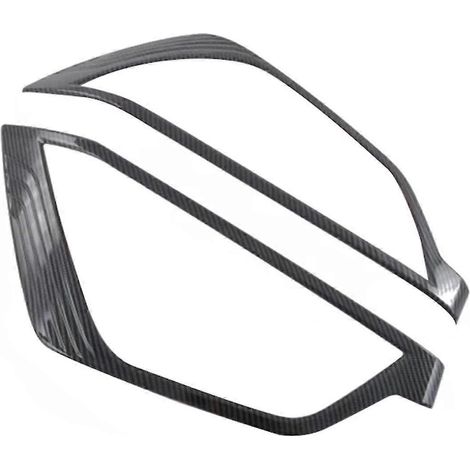 Accessoires pour phares avant de voiture : enjoliveur et cadre en fibre de carbone ABS pour D-Max 2021, 2022 et 2023. (1/5)