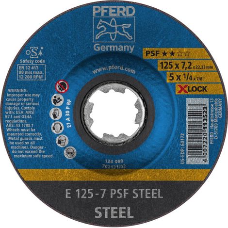 Millstone Psf X-Locksteel 125X7Mm Pferd (1/4)