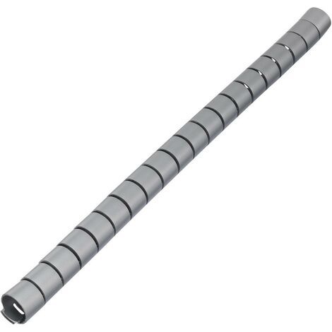 TRU COMPONENTS 1593194 TC-MX-KLT20SL203 Spiralschlauch 20 mm (max) Silber 5 m (1/3)