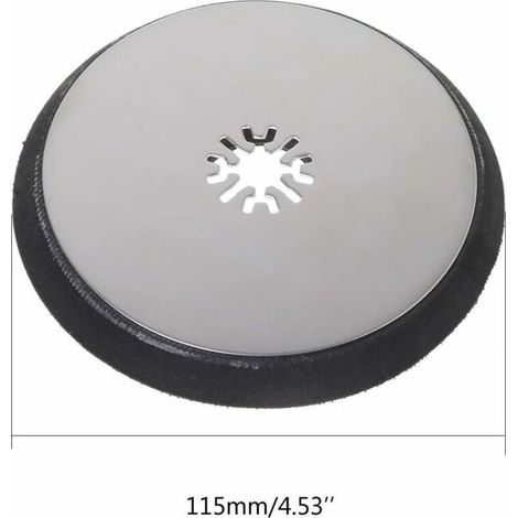 Tapis de ponçage Rond Multi-Outils oscillant de 115 mm pour Fein Multimaster Chicago Bosch (1/3)