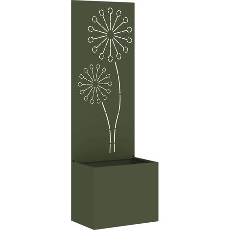 Écran de confidentialité de jardin Vert olive 50 x 140 cm CFW145057 (1/5)