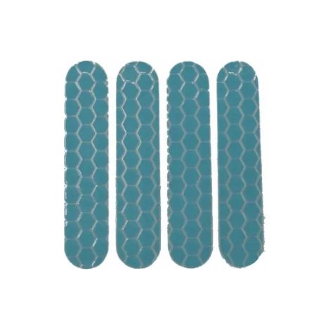 Pegatinas reflectantes azules para el patinete Blaupunkt ESC 910.2 / 808 (1/3)