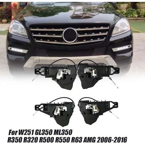 pair of A2517600934 and A2517602034 fits Mercedes-Benz W251 R500 06-13 exterior handle bases. (1/5)