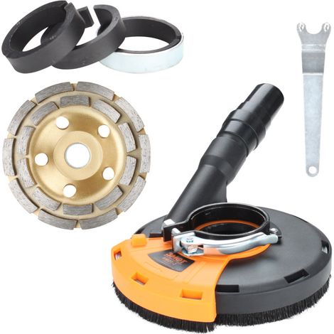 SWANEW Copertura antipolvere smerigliatrici Smerigliatrici angolari da 125mm/5inch con accessori (1/5)