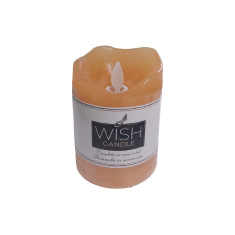 Wish Candle Led H10D7,5 Arancio GIOCOPLAST