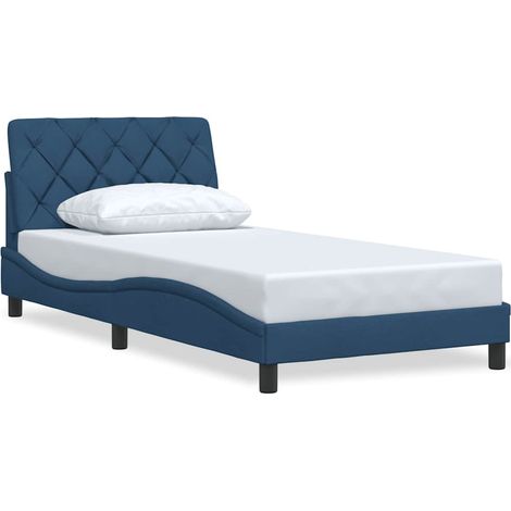 Giroletto senza Materasso Blu 100x200 cm in Tessuto vidaXL (1/5)