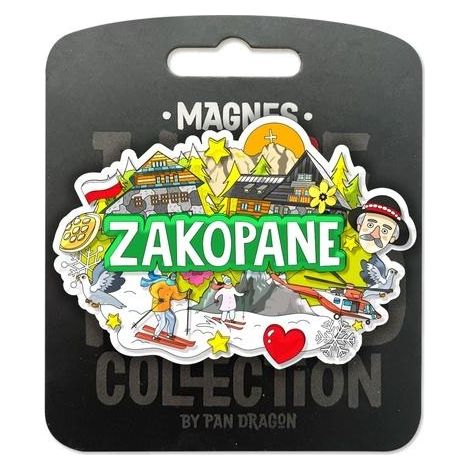 Magnete Amo la Polonia Zakopane ILP-MAG-C-ZAK-44