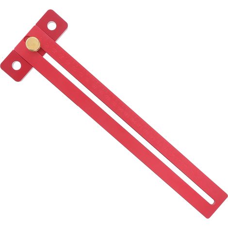 270 mm T-Winkel aus Aluminiumlegierung, professionelles Markierungswerkzeug für die Holzbearbeitung, manuelle Messung (1/5)