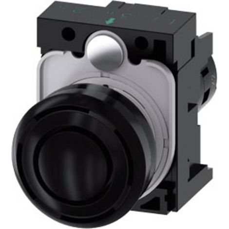 Segnalatore Acustico, Compatto, 22 Mm, Rotondo, Plastica, Nero, Tono Continuo 2,4 Khz, Ip40 (1/4)