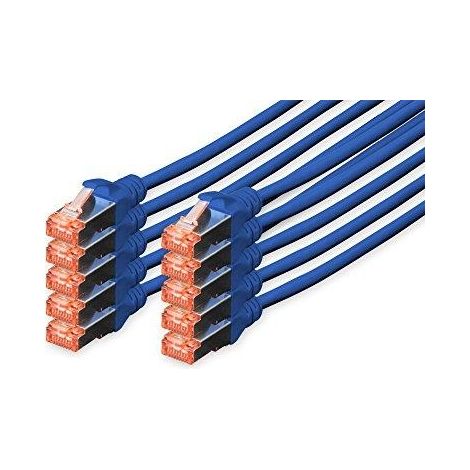 digitus DK-1644-050-B-10 câble réseau bleu 5 mètres