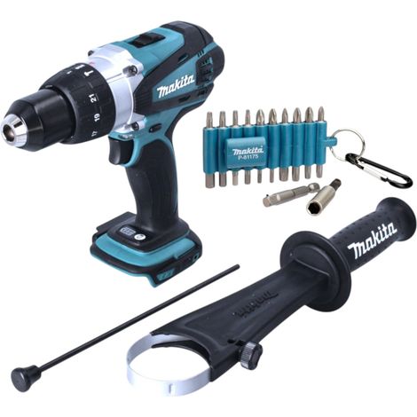 Makita DHP 458 Z Trapano avvitatore ad impulsi a batteria 18V / 91Nm - senza batteria, senza caricabatterie