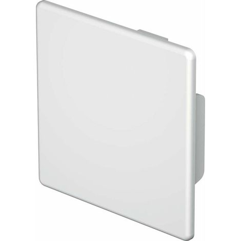 OBO Bettermann Embout 60x60mm Polychlorure de vinyle gris clair RAL 7035, 6183808 (1/2)