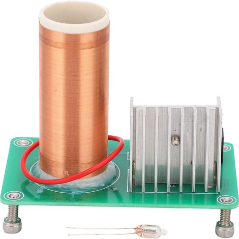 Mini haut-parleur à plasma Tesla Coil de 20 W avec générateur d'arc Tesla sans fil (1/5)