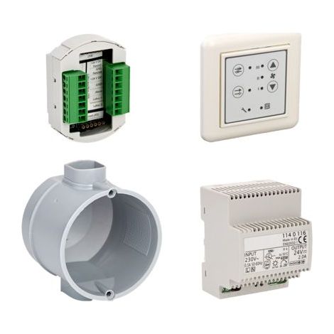 STIEBEL ELTRON Steuerungs-Set ZLWE 40-8 für bis zu 8 Lüftungsgeräte, 236671