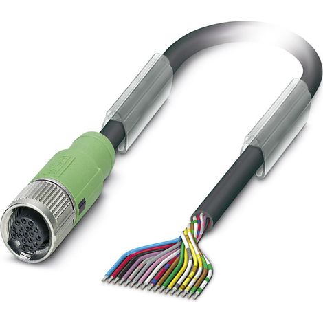 Phoenix Contact 1430776 Sensor-/Aktor-Steckverbinder, konfektioniert M12 Buchse, gerade 1.50 m Polza