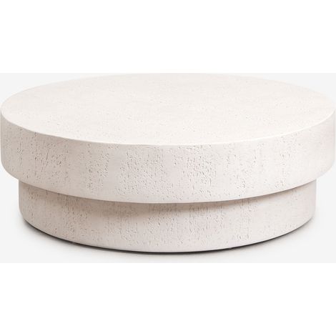 Table basse ronde en ciment Selara SKLUM  Ø120 cm
