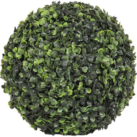 Sfera di pianta ornamentale artificiale, sfera d'erba - 37 cm