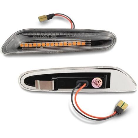 Clignotant dynamique à LED BM VV, feu de position latéral séquentiel, remplacement de clignotant d'aile avant pour BMW E82, E88, E90, E91, E92, E93, E60 et E61
