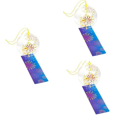 Carillon éolien japonais avec pendentif en verre - Cadeau d'anniversaire (1/5)